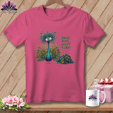 MyDesigns Physical Item S / Crunchberry Quilt Hair Don’t Care ~ Lady Plumeadora ~ Premium Tee