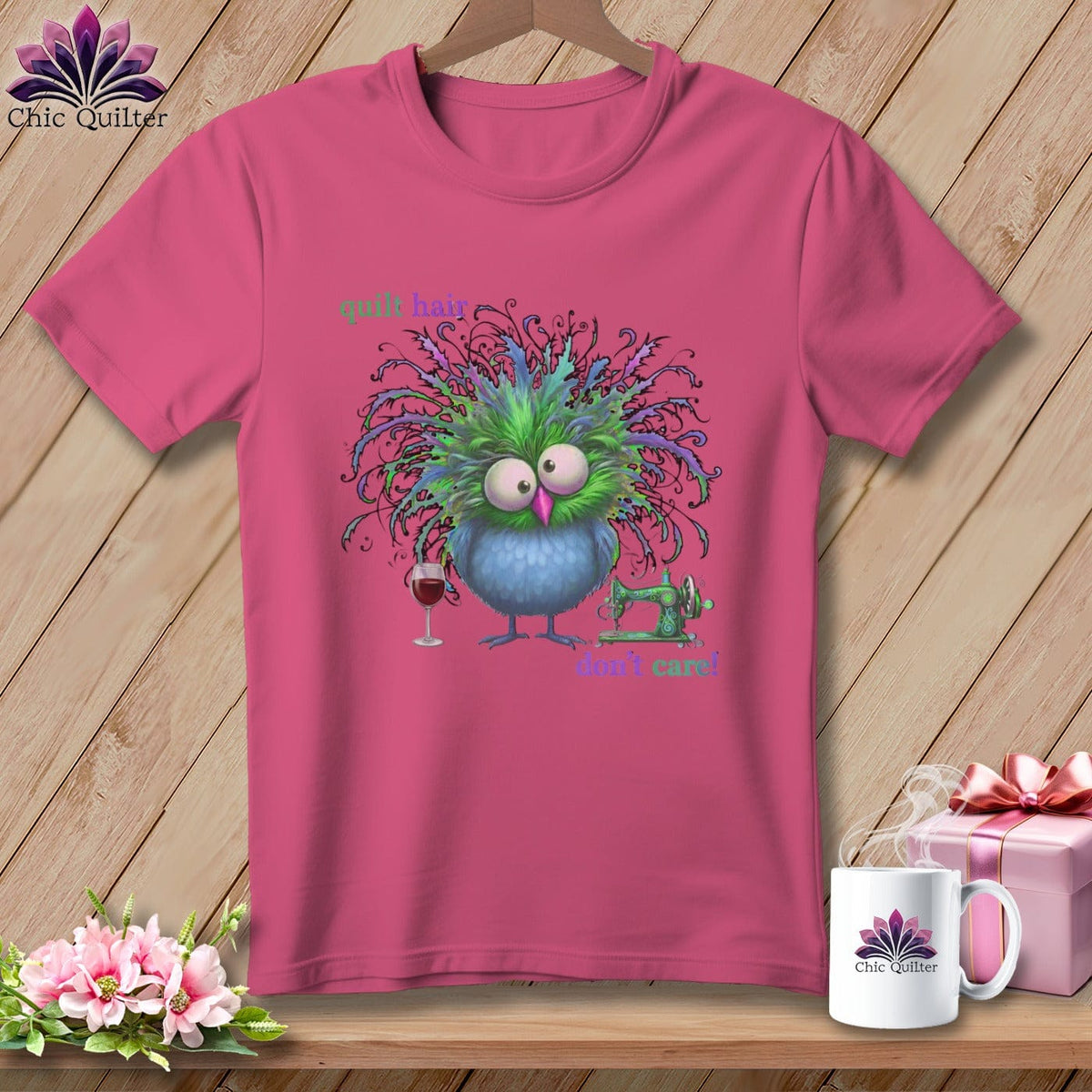 MyDesigns Physical Item S / Crunchberry Quilt Hair Don’t Care ~ Velma Nightwing ~ Premium Tee