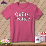 MyDesigns Physical Item S / Crunchberry Quilts & Coffee ~ Premium Tee