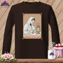 MyDesigns Physical Item S / Dark Chocolate Florence Needle-Gale - Resting Stitch Face ~ Long Sleeve T-Shirt