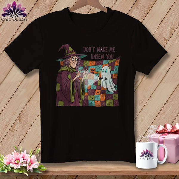 MyDesigns Physical Item S / Dark Grey Heather DON'T MAKE ME UNSEW YOU ~ Relaxed Fit Tee