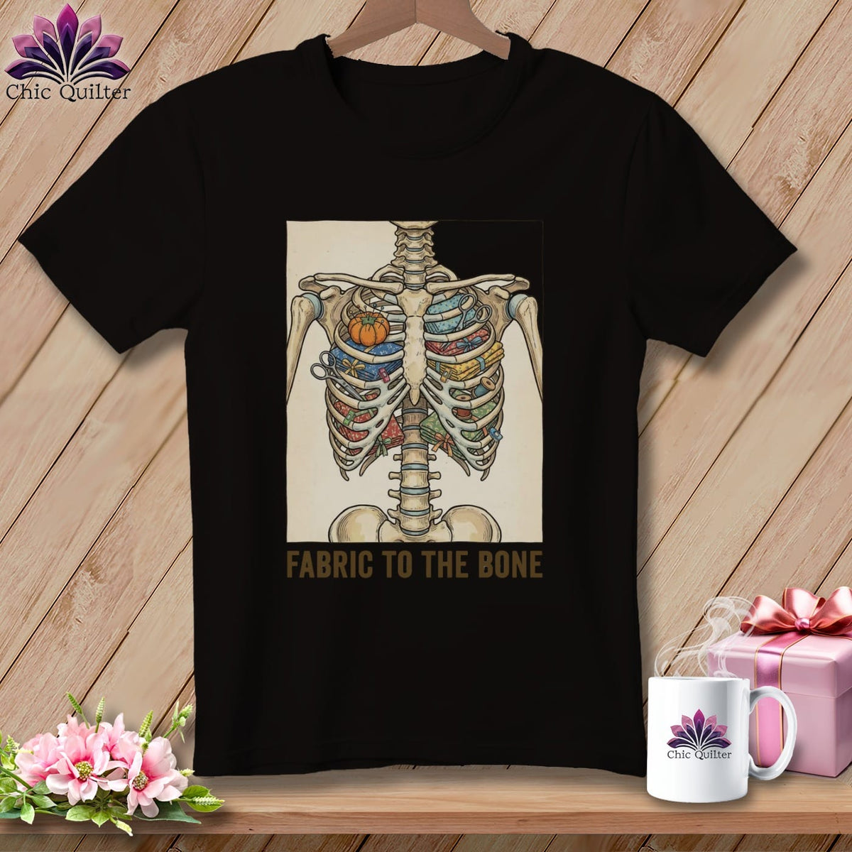 MyDesigns Physical Item S / Dark Grey Heather Fabric to the Bone ~ Relaxed Fit Tee