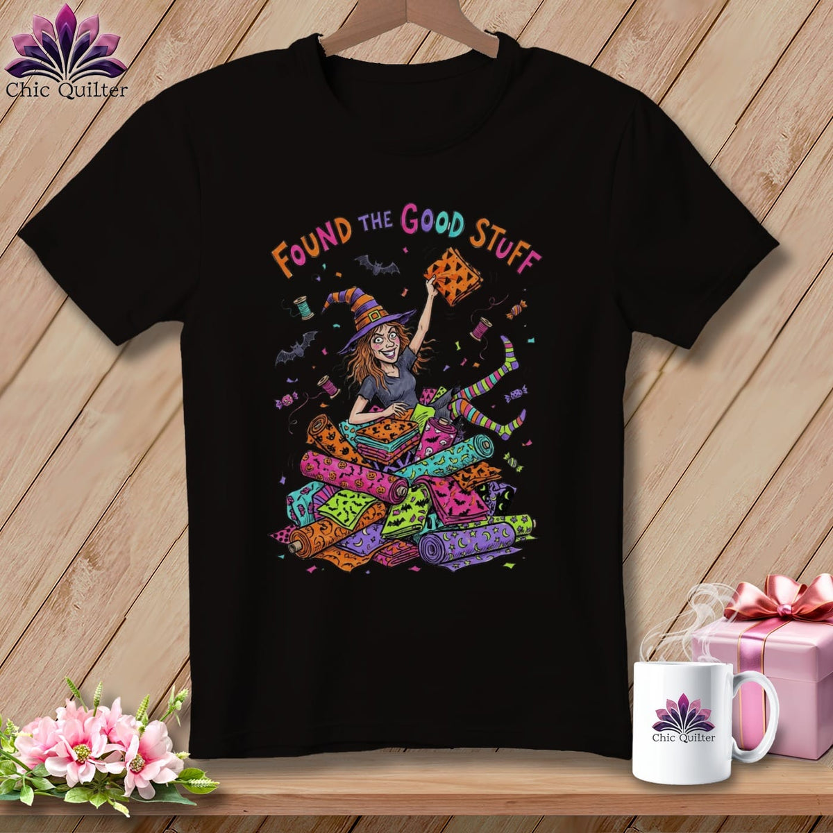 MyDesigns Physical Item S / Dark Grey Heather FOUND THE GOOD STUFF ~ Bolt Heap ~ Relaxed Fit Tee