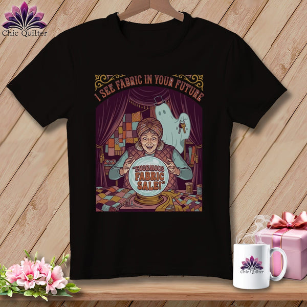 MyDesigns Physical Item S / Dark Grey Heather I See Fabric In Your Future ~ Relaxed Fit Tee
