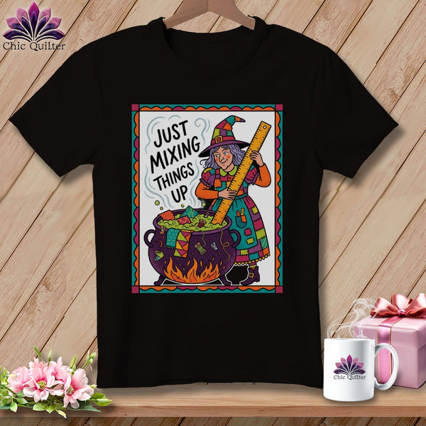 MyDesigns Physical Item S / Dark Grey Heather Just Mixing Things Up ~ Relaxed Fit Tee
