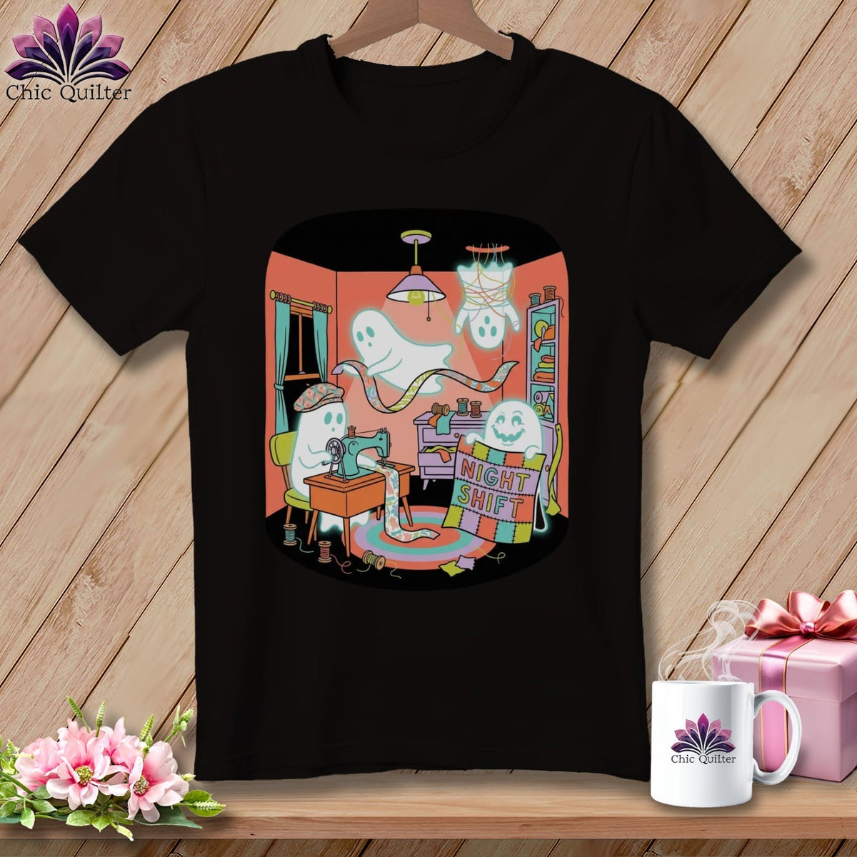 MyDesigns Physical Item S / Dark Grey Heather Night Shift ~ Pendant Lamp ~ Relaxed Fit Tee