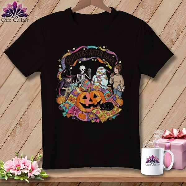 MyDesigns Physical Item S / Dark Grey Heather Quilters After Dark ~ Relaxed Fit Tee