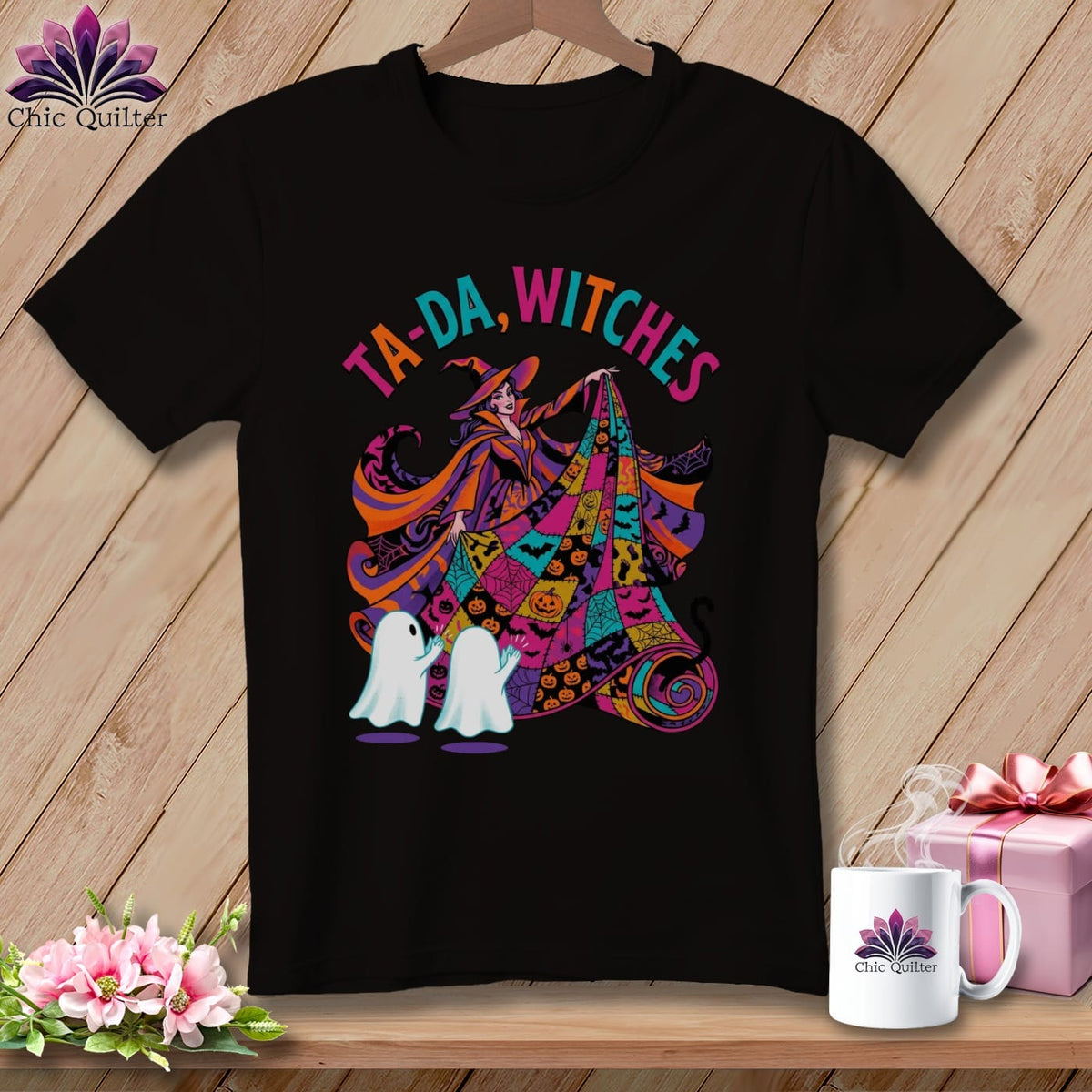 MyDesigns Physical Item S / Dark Grey Heather Ta-Da, Witches ~ Relaxed Fit Tee