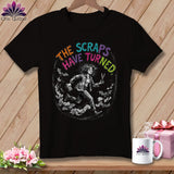 MyDesigns Physical Item S / Dark Grey Heather The Scraps Have Turned. ~ Relaxed Fit Tee