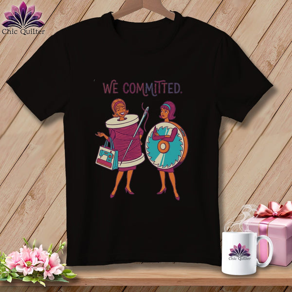 MyDesigns Physical Item S / Dark Grey Heather We Committed. ~ Relaxed Fit Tee