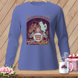 MyDesigns Physical Item S / Flo Blue I See Fabric In Your Future ~ Long Sleeve Tee