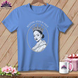 MyDesigns Physical Item S / Flo Blue Ri-hem-na - Resting Stitch Face ~ Premium Tee