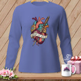 MyDesigns Physical Item S / Flo Blue Rip It Out ~ Long Sleeve Tee