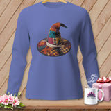 MyDesigns Physical Item S / Flo Blue Sew Witchy ~ Long Sleeve Tee