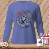 MyDesigns Physical Item S / Flo Blue The Scraps Have Turned. ~ Long Sleeve Tee