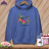 MyDesigns Physical Item S / Flo Blue Tropical Threads Quiltaholic ~ Premium Hoodie