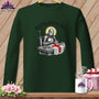 MyDesigns Physical Item S / Forest Green Joan of Sew - Resting Stitch Face ~ Long Sleeve T-Shirt