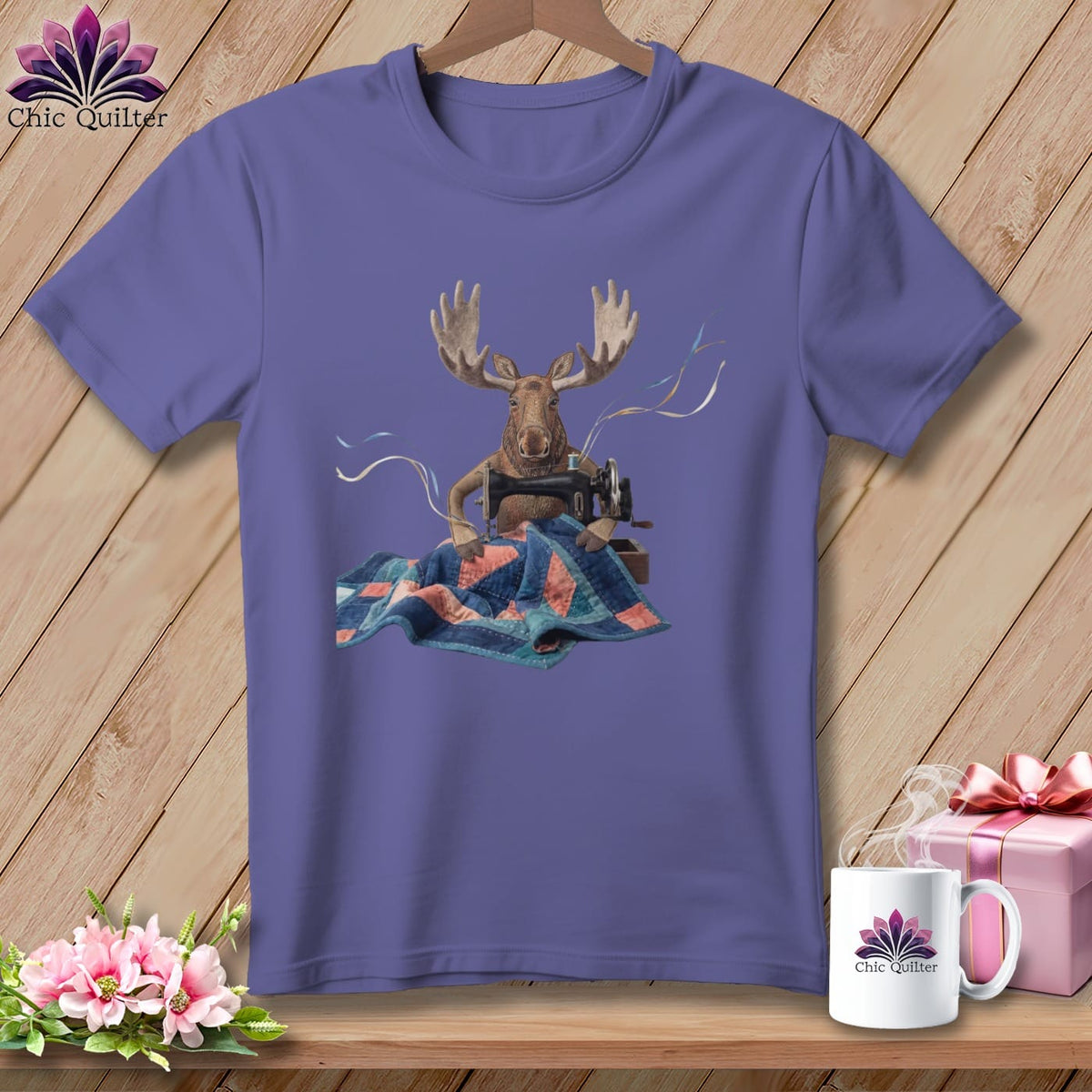 MyDesigns Physical Item S / Grape Antlers Wide Open ~ Premium Tee