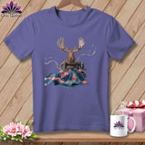 MyDesigns Physical Item S / Grape Antlers Wide Open ~ Premium Tee