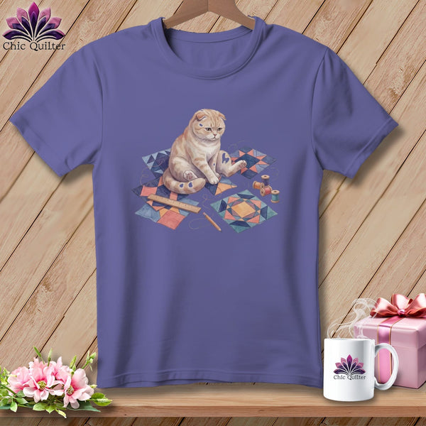 MyDesigns Physical Item S / Grape Bonnie Tartanpleat ~ Premium Tee