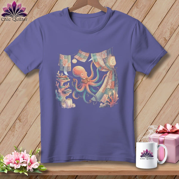 MyDesigns Physical Item S / Grape Eight Arms Curating ~ Premium Tee