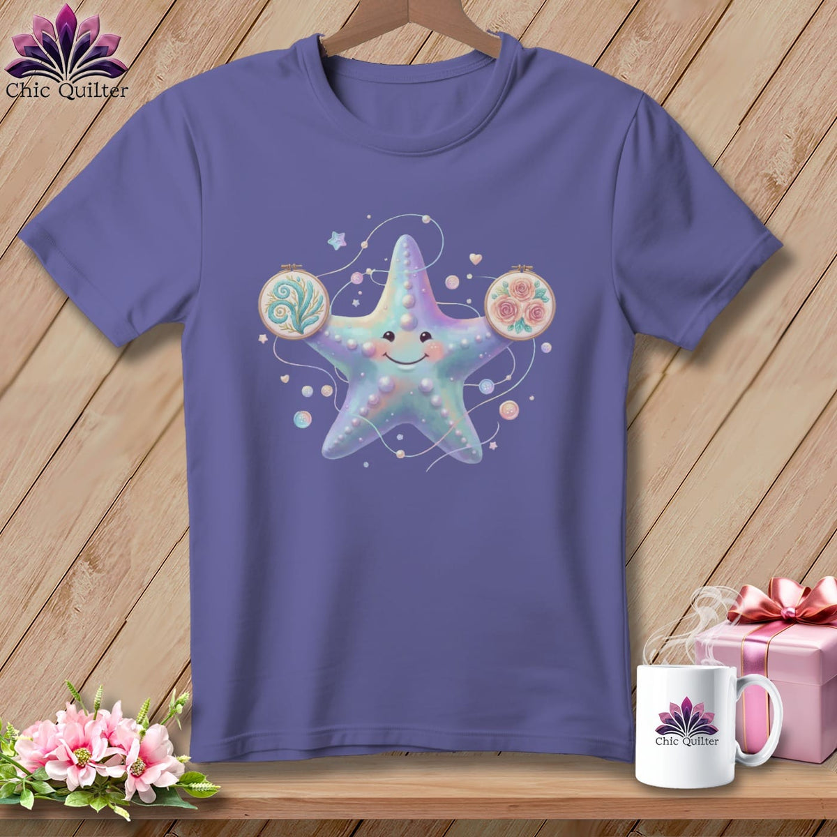 MyDesigns Physical Item S / Grape Five Hoops Going ~ Premium Tee