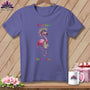 MyDesigns Physical Item S / Grape Flossie Flaminglam ~ Premium Tee