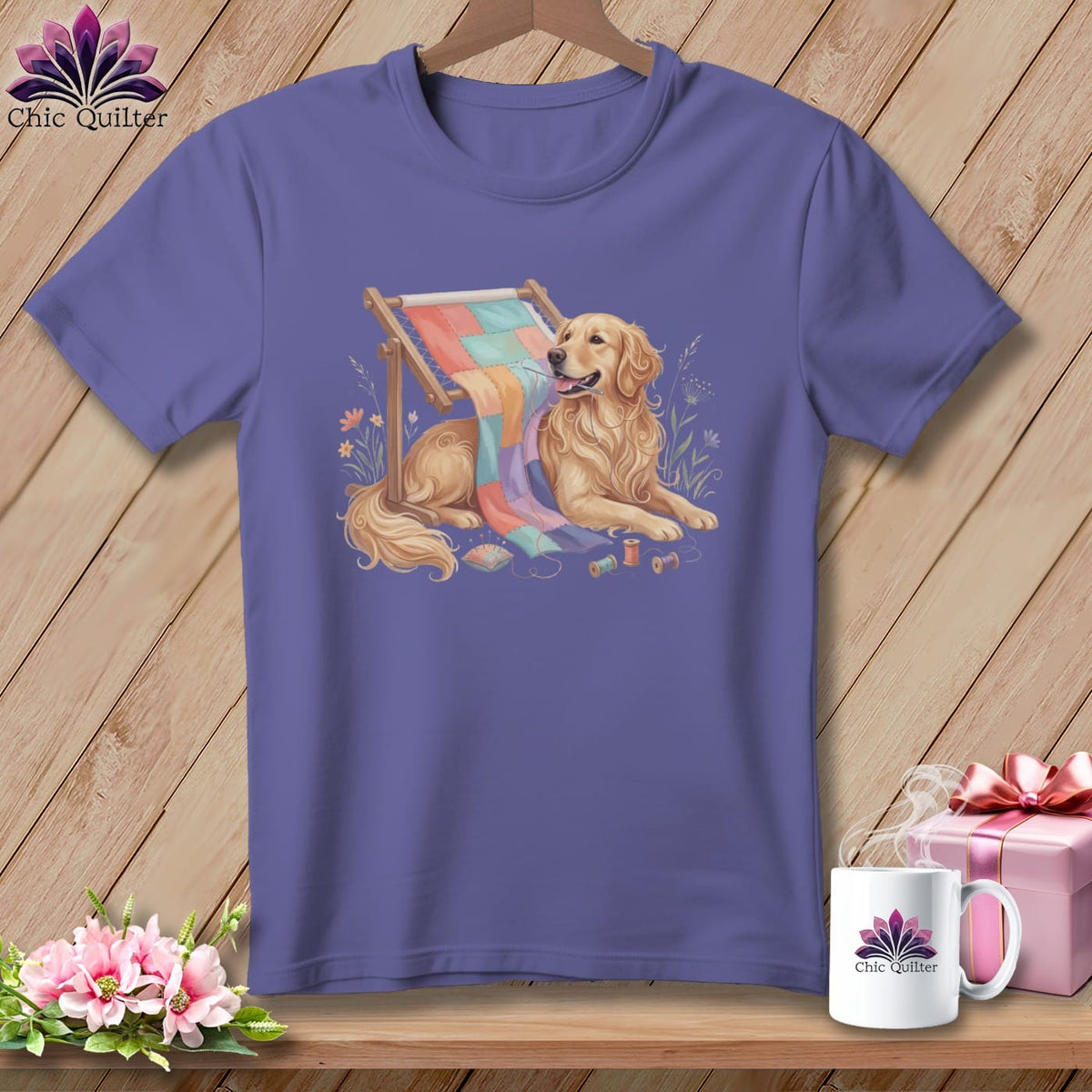 MyDesigns Physical Item S / Grape Goldie Threadfetch ~ Premium Tee