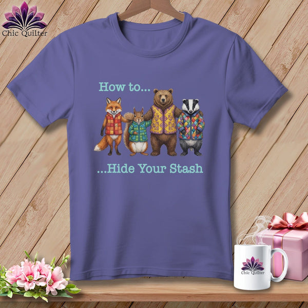 MyDesigns Physical Item S / Grape How to… Hide Your Stash ~ Premium Tee