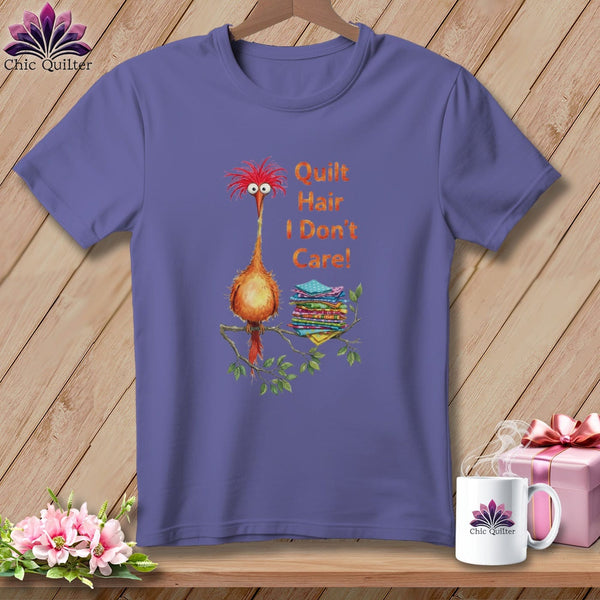 MyDesigns Physical Item S / Grape QQuilt Hair Don’t Care ~ Noodle Beakman ~ Premium Tee