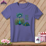 MyDesigns Physical Item S / Grape Quilt Hair Don’t Care ~ Lady Plumeadora ~ Premium Tee