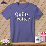 MyDesigns Physical Item S / Grape Quilts & Coffee ~ Premium Tee