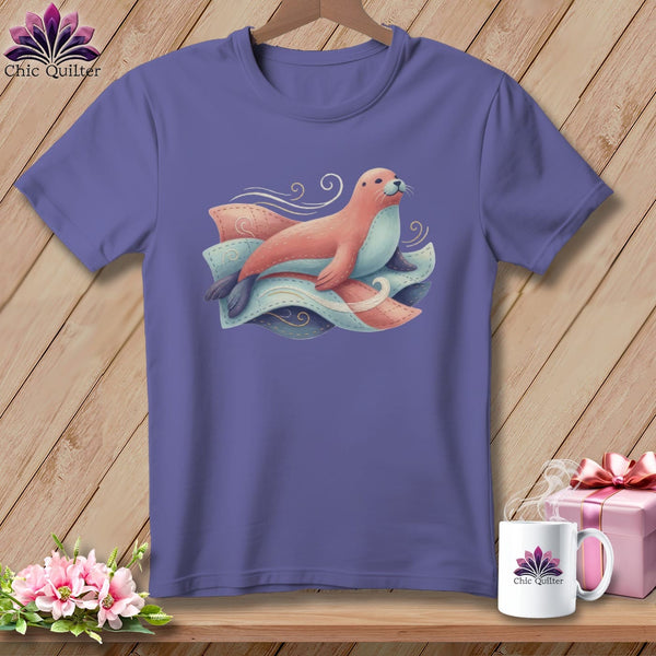 MyDesigns Physical Item S / Grape Resting Against Folds ~ Premium Tee