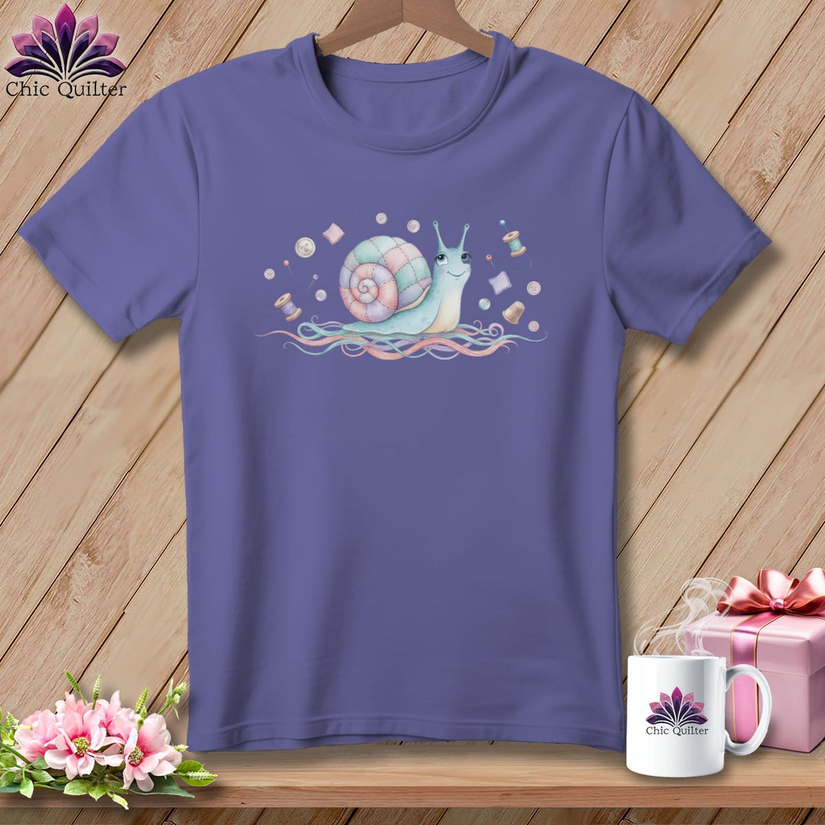 MyDesigns Physical Item S / Grape Stitched Trail Behind ~ Premium Tee