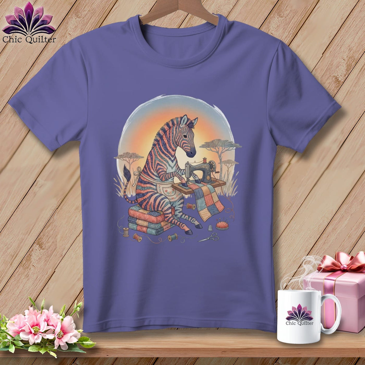 MyDesigns Physical Item S / Grape Stripes On Stripes ~ Premium Tee