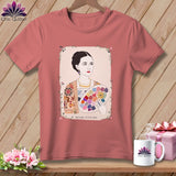 MyDesigns Physical Item S / Heather Mauve Georgia O-Sew - Resting Stitch Face ~ Relaxed Fit Tee