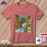 MyDesigns Physical Item S / Heather Mauve Stitchin' in New River Gorge National Park and Preserve ~ Relaxed Fit Tee