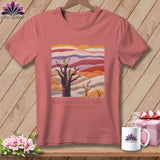 MyDesigns Physical Item S / Heather Mauve Stitchin' in Petrified Forest National Park ~ Relaxed Fit Tee