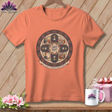 MyDesigns Physical Item S / Heather Sunset America's Creative Legacy | 250 Years of Women Making History Quilter ~ Relaxed Fit Tee