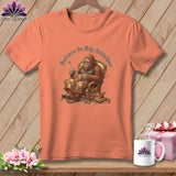MyDesigns Physical Item S / Heather Sunset Big Foot Stitcher ~ Relaxed Fit Tee