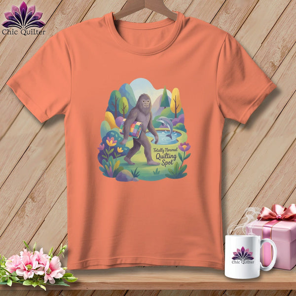 MyDesigns Physical Item S / Heather Sunset Big Foot Through the Tulips ~ Relaxed Fit Tee