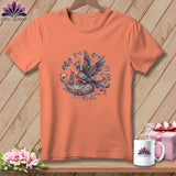MyDesigns Physical Item S / Heather Sunset Birds of a Feather ~ Relaxed Fit Tee