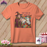 MyDesigns Physical Item S / Heather Sunset DON'T MAKE ME UNSEW YOU ~ Relaxed Fit Tee