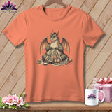 MyDesigns Physical Item S / Heather Sunset Draggin' My Quiltin' ~ Relaxed Fit Tee