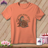 MyDesigns Physical Item S / Heather Sunset Dragon's Also Quilt ~ Relaxed Fit Tee