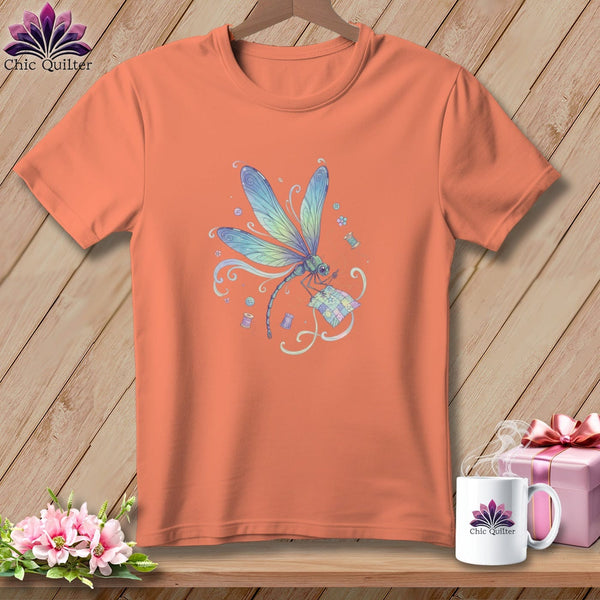 MyDesigns Physical Item S / Heather Sunset Dragonfly Dreams ~ Relaxed Fit Tee