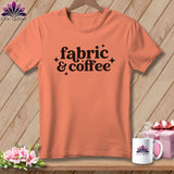 MyDesigns Physical Item S / Heather Sunset Fabric & Coffee ~ Relaxed Fit Tee