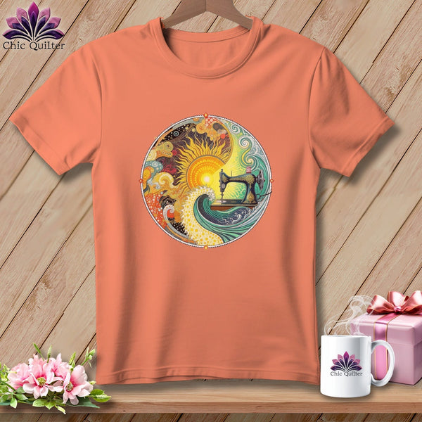 MyDesigns Physical Item S / Heather Sunset Fabric Universe ~ Relaxed Fit Tee