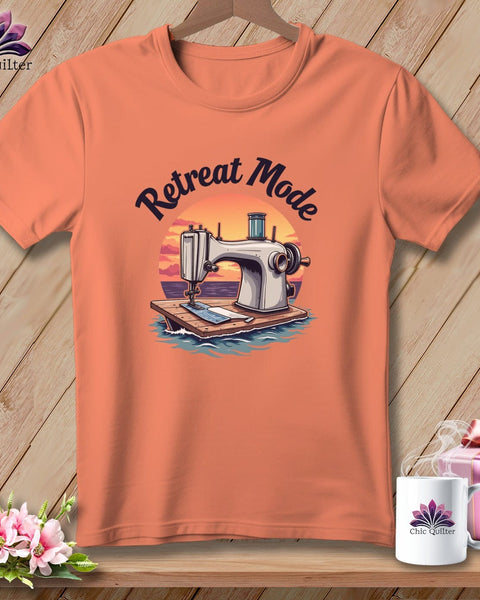 MyDesigns Physical Item S / Heather Sunset Floating Retreat ~ Relaxed Fit Tee