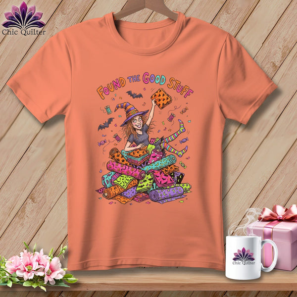 MyDesigns Physical Item S / Heather Sunset FOUND THE GOOD STUFF ~ Bolt Heap ~ Relaxed Fit Tee